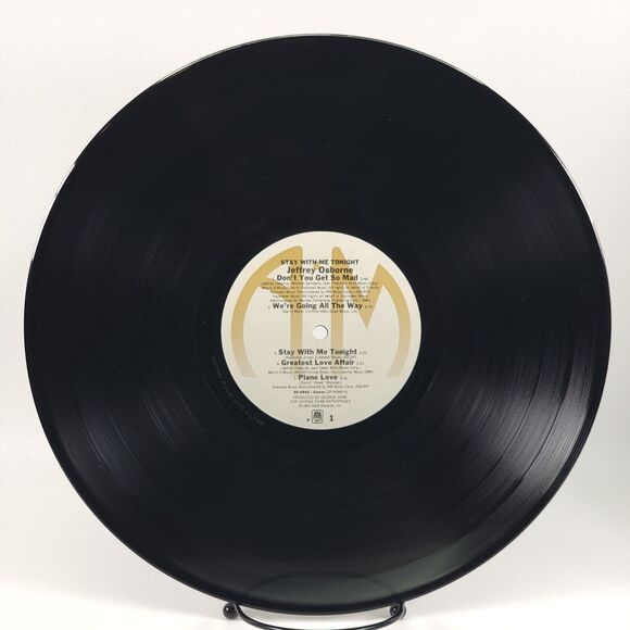 Jeffrey Osborne Stay With Me Tonight Vinyl LP AandM 1983 Soul RnB Album EX - Picture 6 of 16